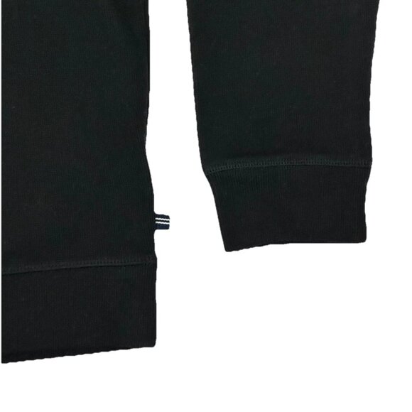 Nautica Quarter-Zip Fleece Sweatshirt - True Black - Medium - NWT - Picture 8 of 11